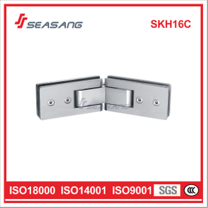 Glass To Glass Automatic Close Stainless Steel Clamp Skh016c