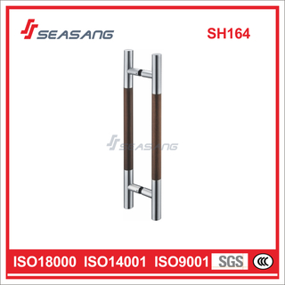 Stainless Steel Commercial Glass Door Handle Double Side Glass Door Pull Handle SH164 