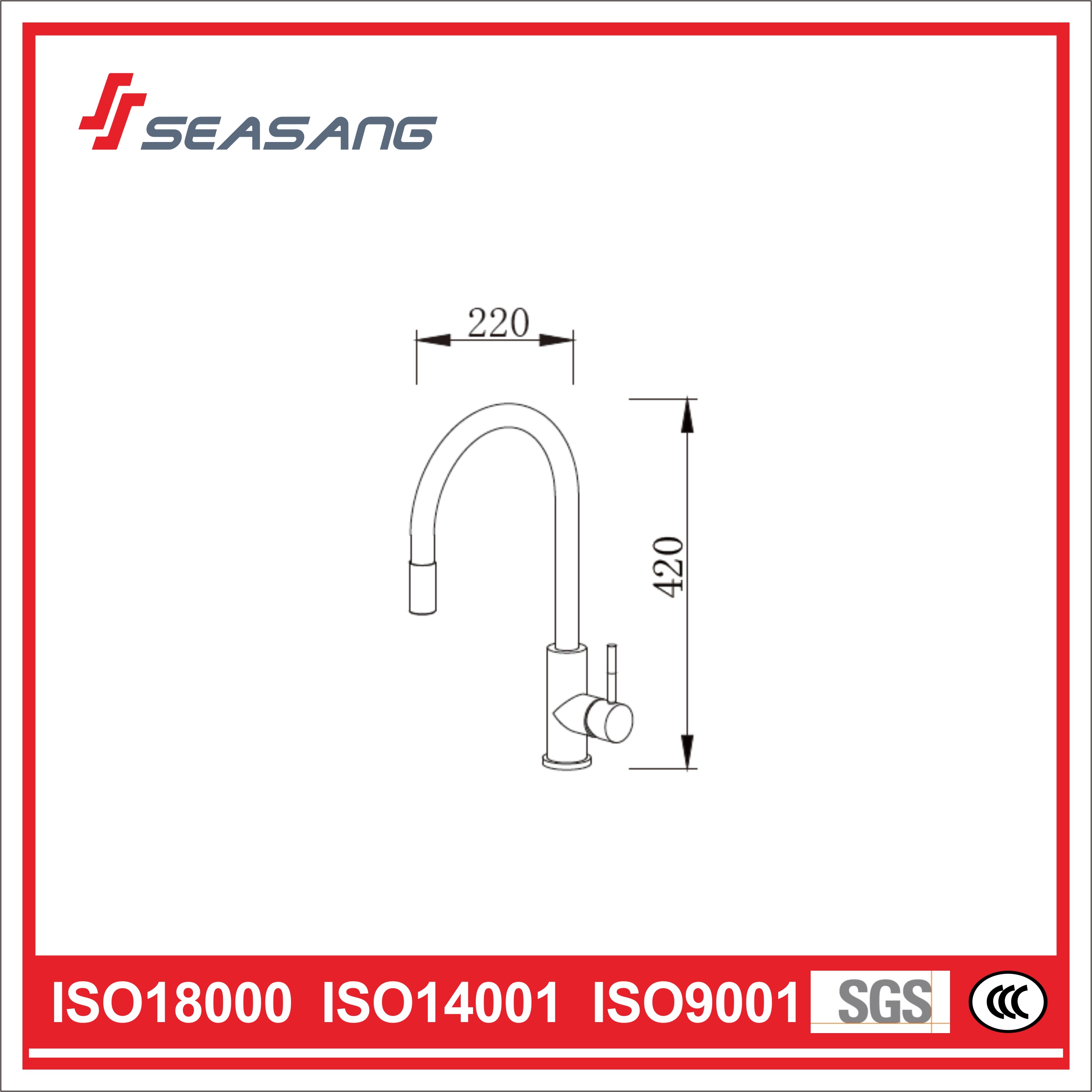 Stainless Steel Pull-out Kitchen Faucet WY-C003-02