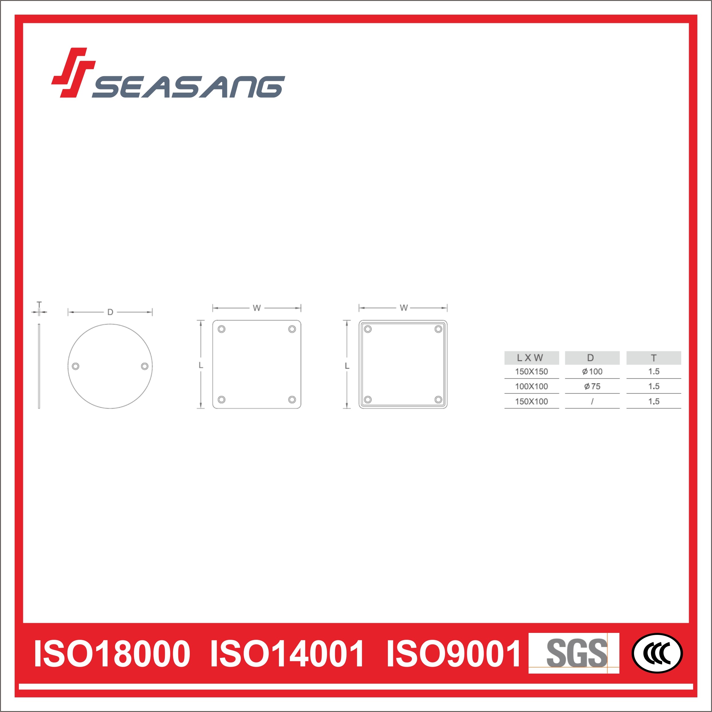 Stainless Steel Door High Quality Signage Sy004