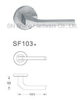 304ss Stainless Steel Door Lever Handle with Light China Manufacture