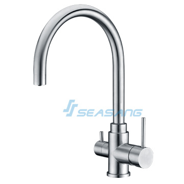 Stainless Steel Purified Drinking Faucet with Hot And Cold Water