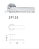 304 Stainless Steel Hardware Door Lever Handles Casting Door Handle